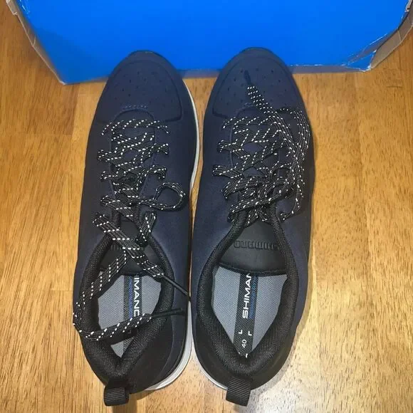 Shimano CT5 Cycling Shoe - Men's Navy Blue Eur 40